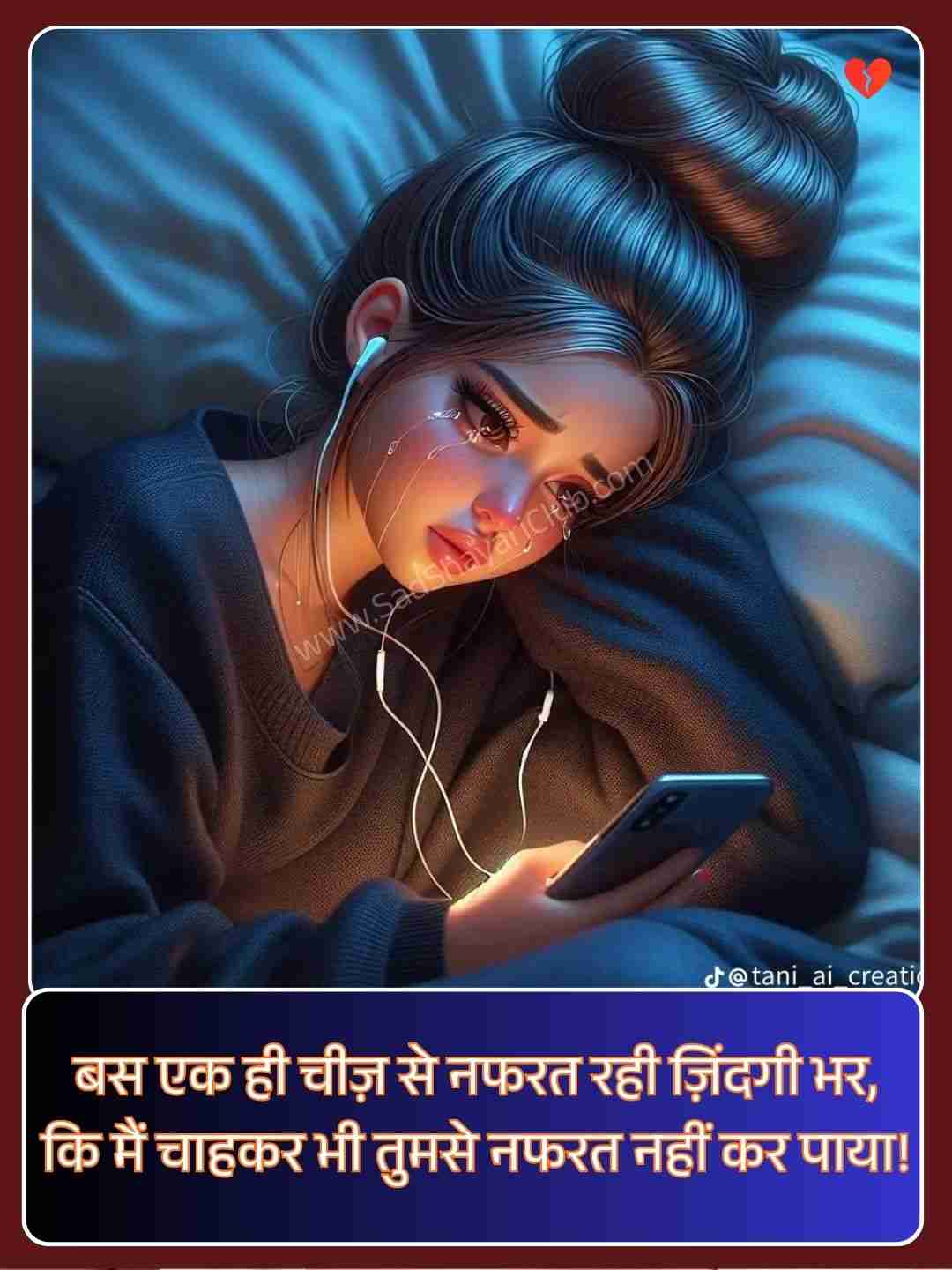 Broken Heart Shayari In Hindi For Girlfriend​_2